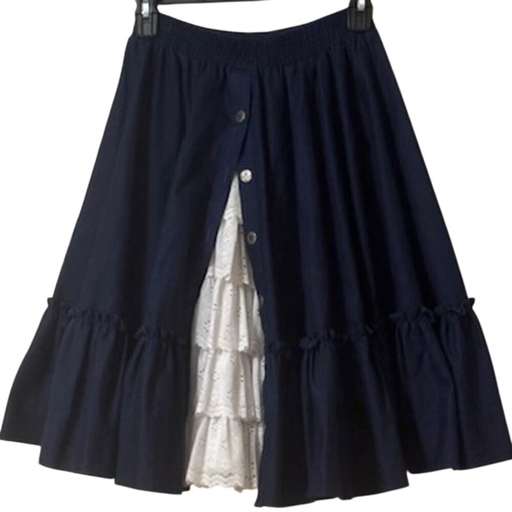 Malco Modes 3 Layer Ruffle Square Dance Rockabell… - image 1